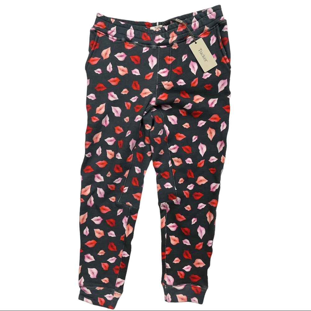 NWT Tucker NYC x Kristen Taekman Pucker Up Kids Jogger Size 9